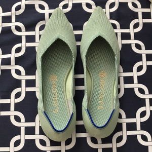 Rothys “The Point” shoe Size 8.5 Color :Mint